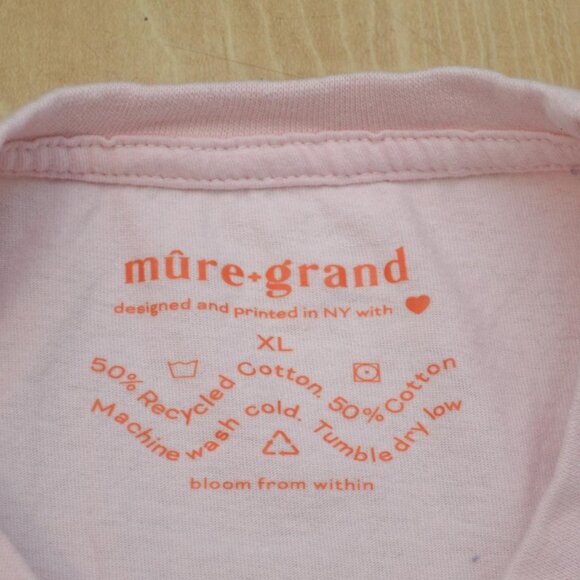 Mure + grand Be F*ing Nice Graphic T-Shirt Pre Owned XL - Picture 4 of 4